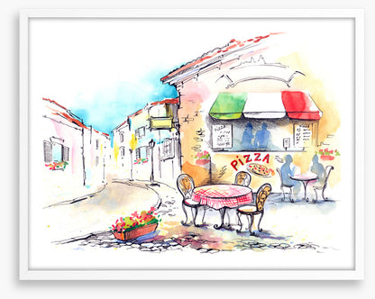 The little Italian cafe