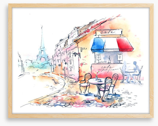 The little Parisian cafe
