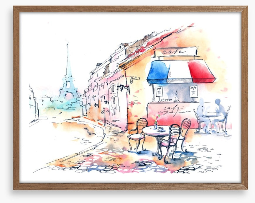 The little Parisian cafe
