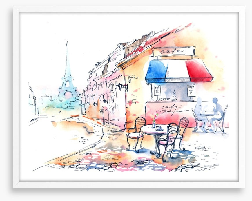 The little Parisian cafe