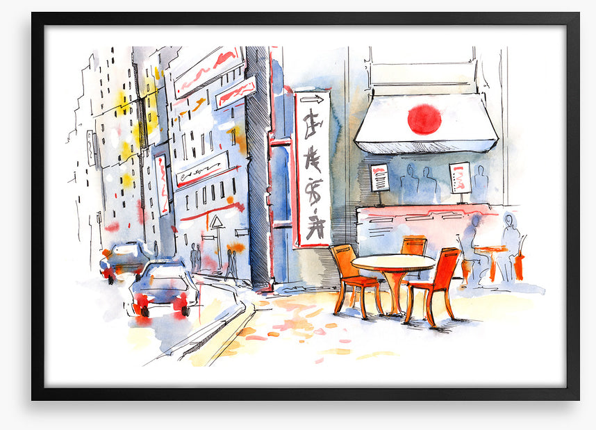 The little Japanese cafe