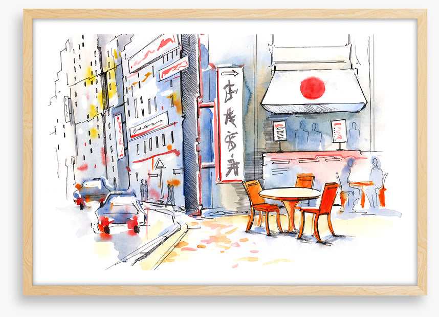 The little Japanese cafe