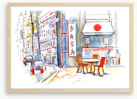 The little Japanese cafe