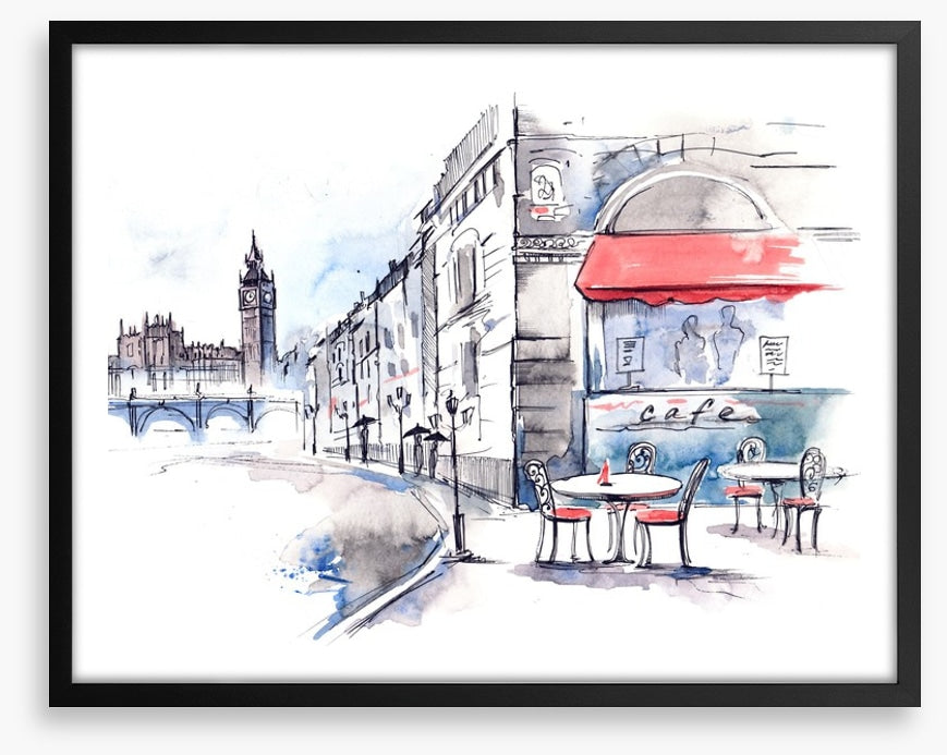Cafe by the Thames