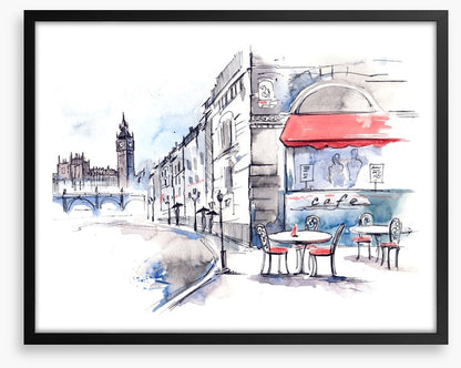 Cafe by the Thames