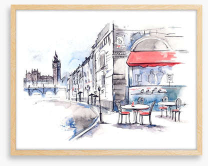 Cafe by the Thames