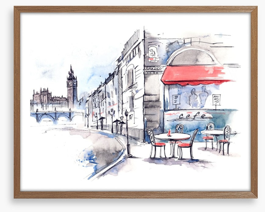 Cafe by the Thames