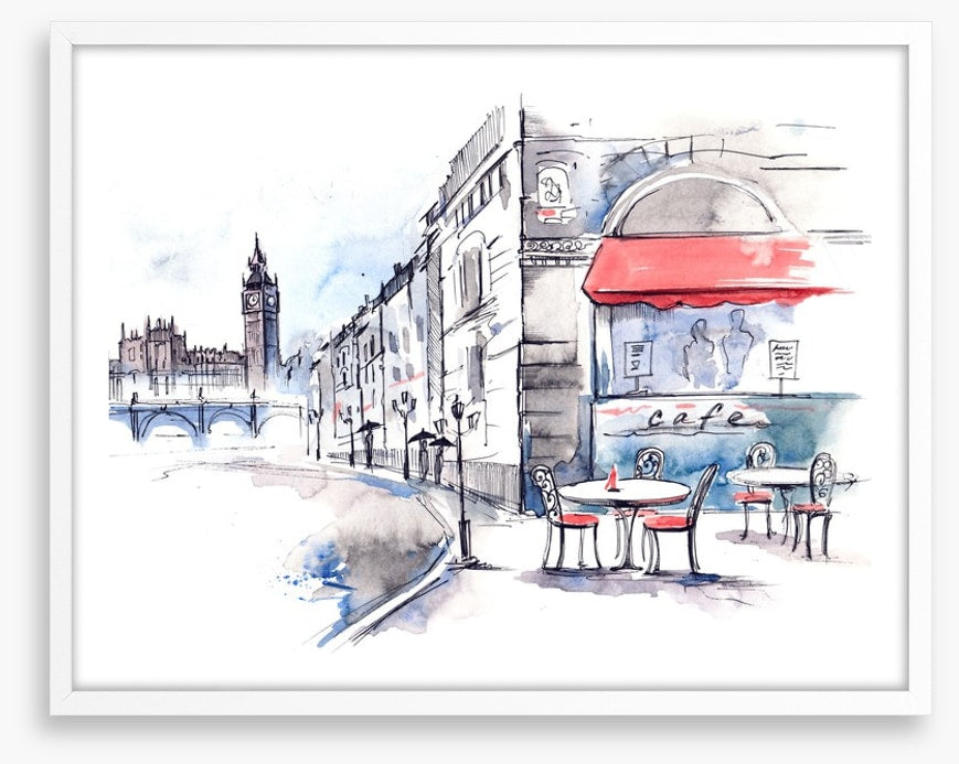 Cafe by the Thames