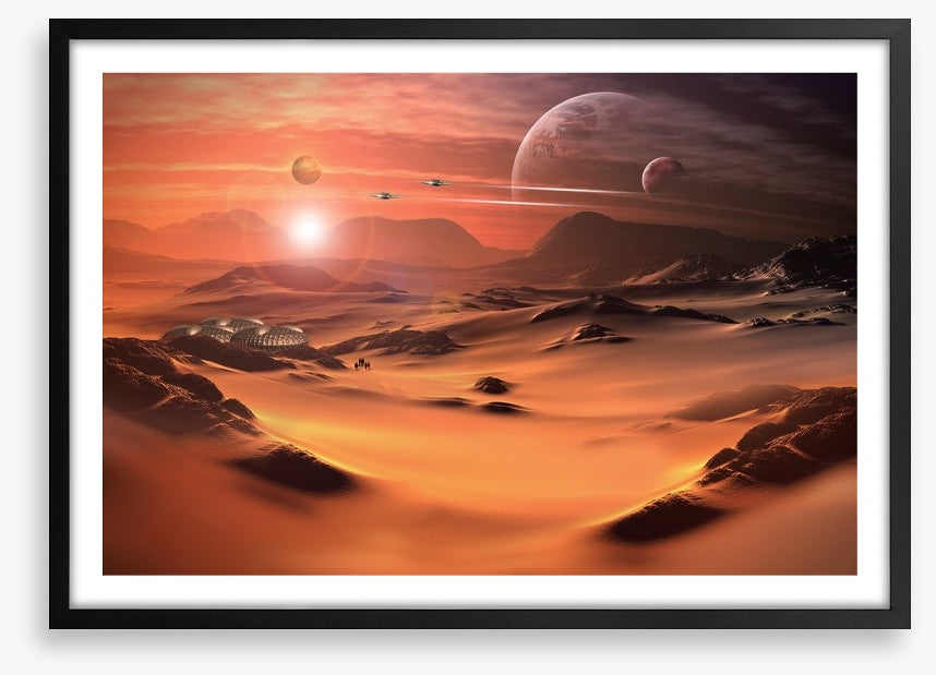The red planet