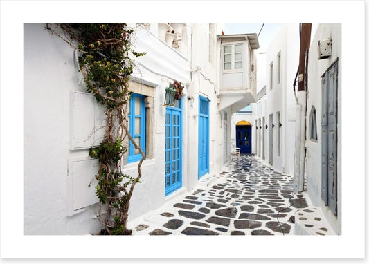 Streets of Mykonos, Greece