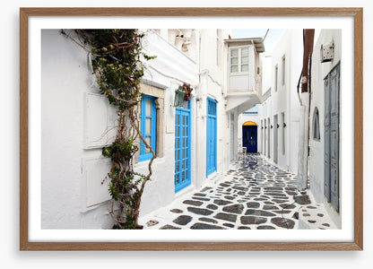 Streets of Mykonos, Greece