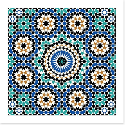 Moroccan mosaic