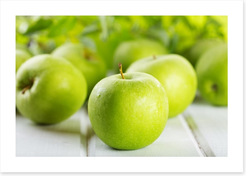Green apples