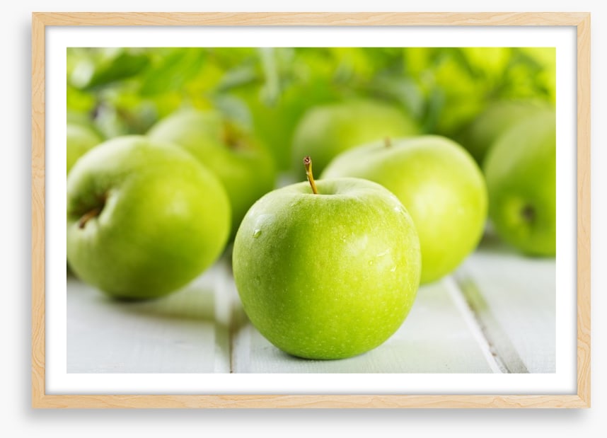 Green apples