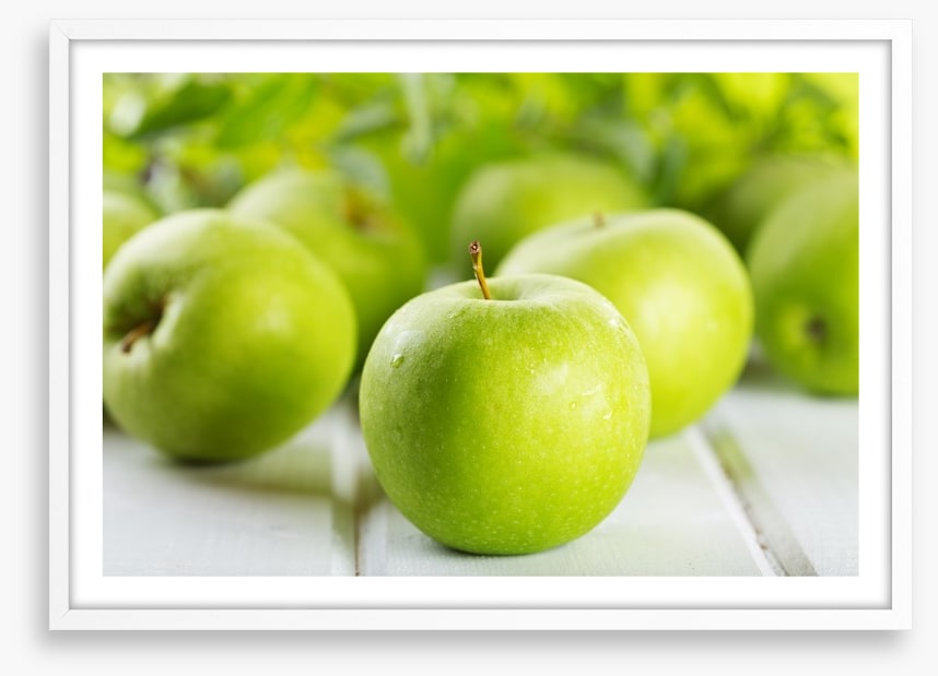 Green apples
