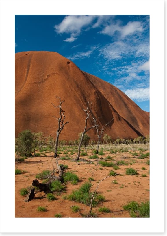 Alone at Uluru