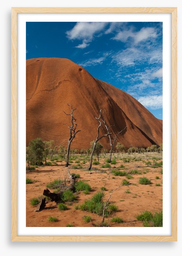Alone at Uluru
