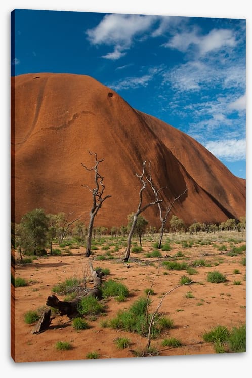 Alone at Uluru