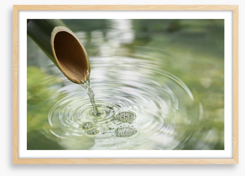Bamboo fountain