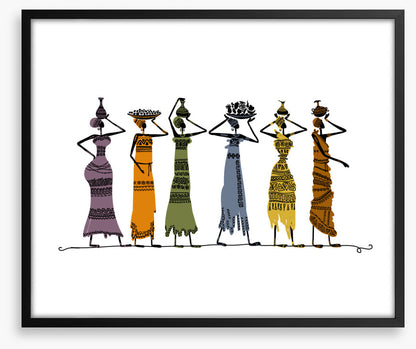 The party procession