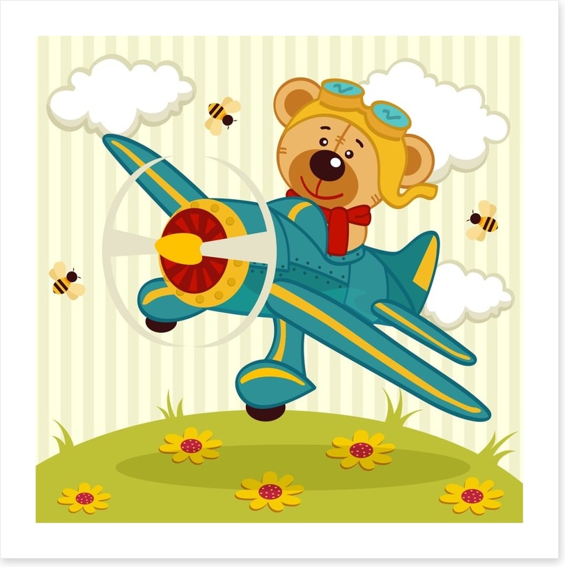 Bear in the air