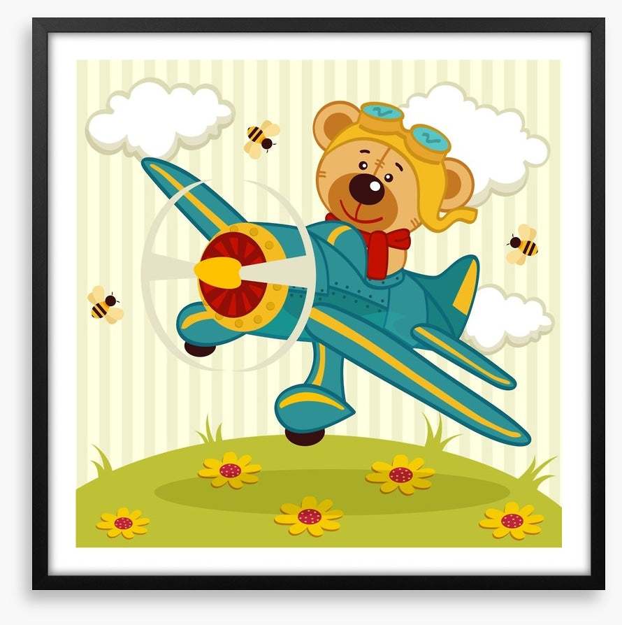 Bear in the air