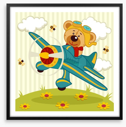 Bear in the air