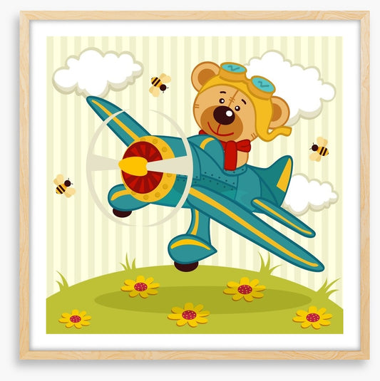 Bear in the air