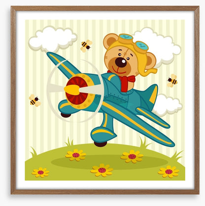 Bear in the air