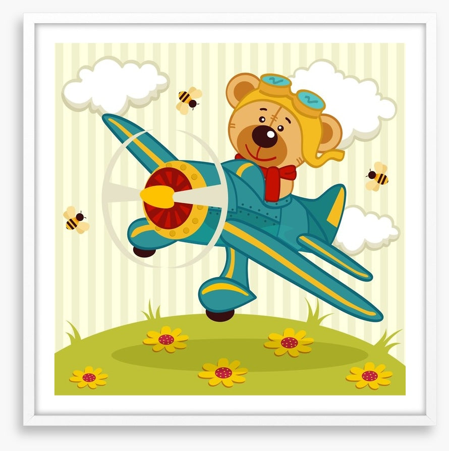 Bear in the air