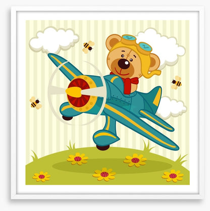 Bear in the air