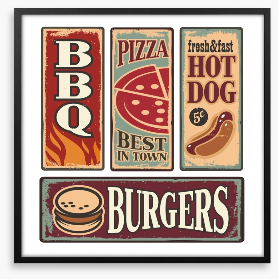 Fast food vintage
