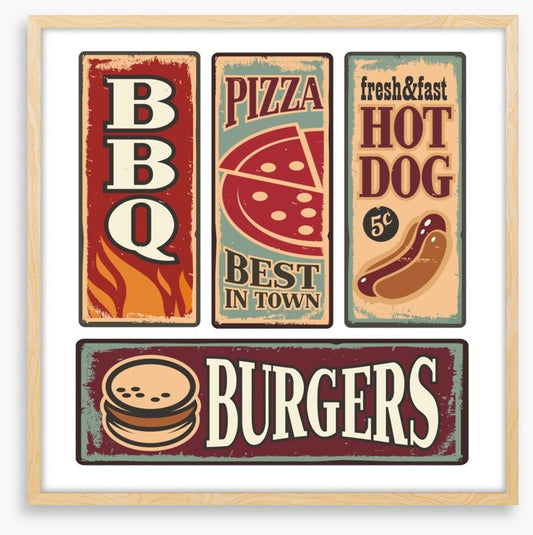 Fast food vintage