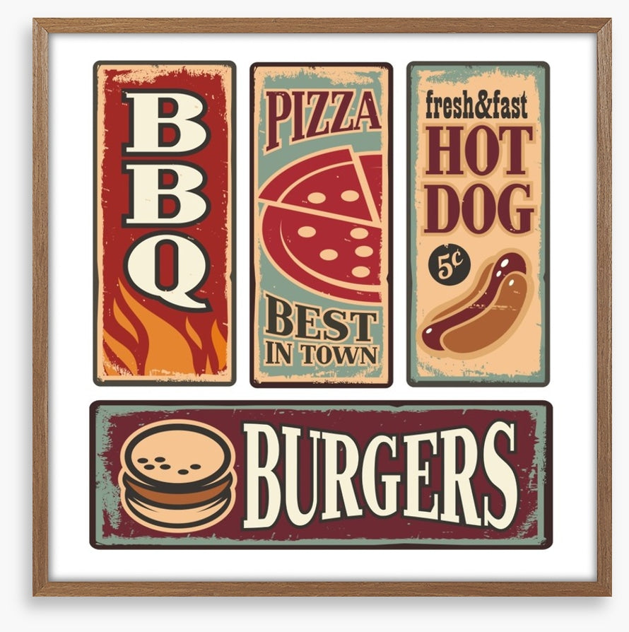 Fast food vintage