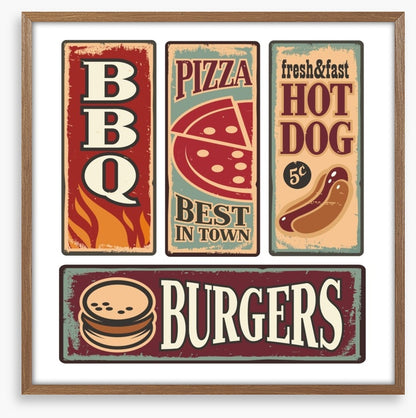 Fast food vintage
