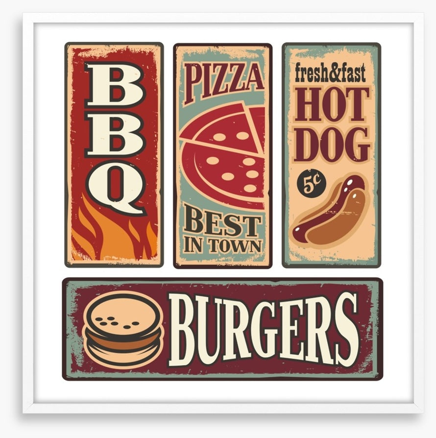 Fast food vintage