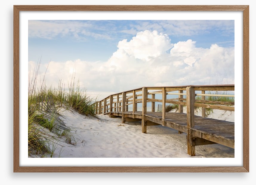 Across the sand dunes