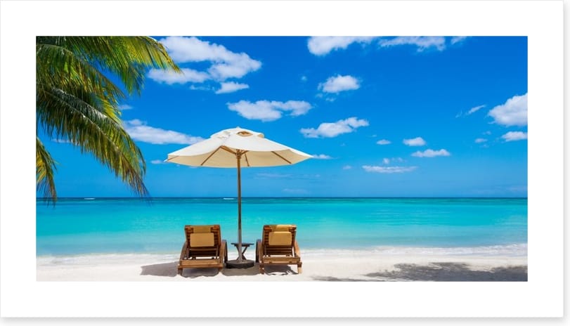 Beach for two