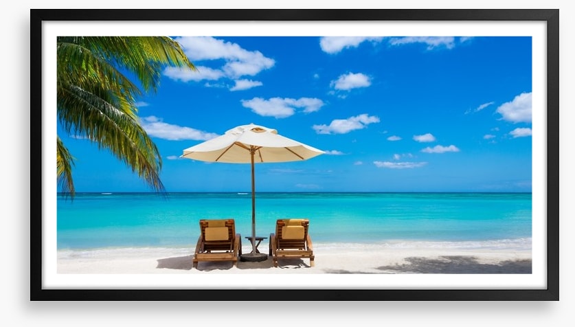 Beach for two