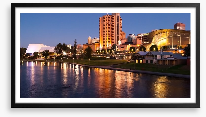 On the bank of the Torrens