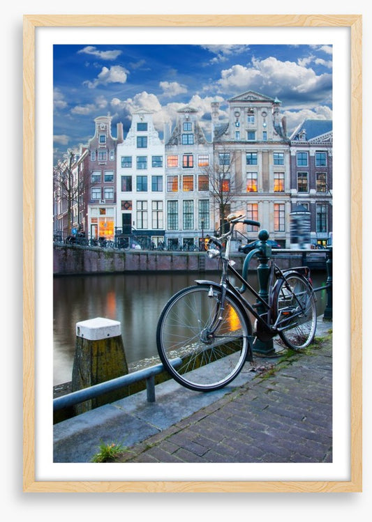 Cycling by the canal