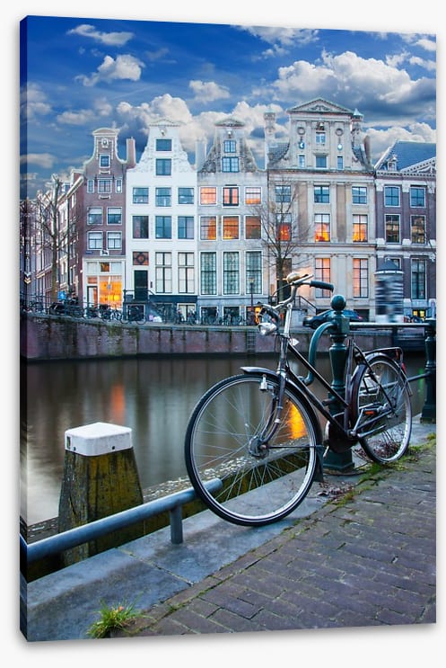 Cycling by the canal