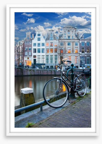 Cycling by the canal