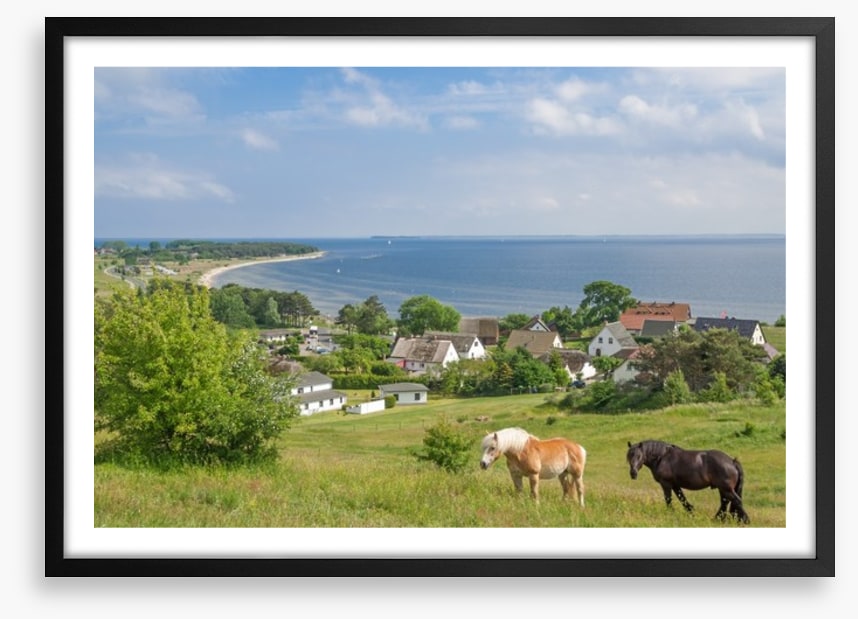 The village by the sea