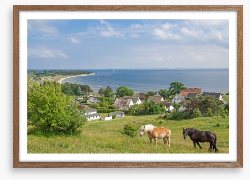 The village by the sea