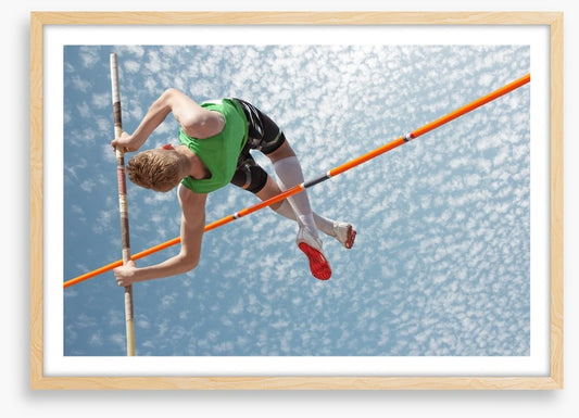 Pole vault sky