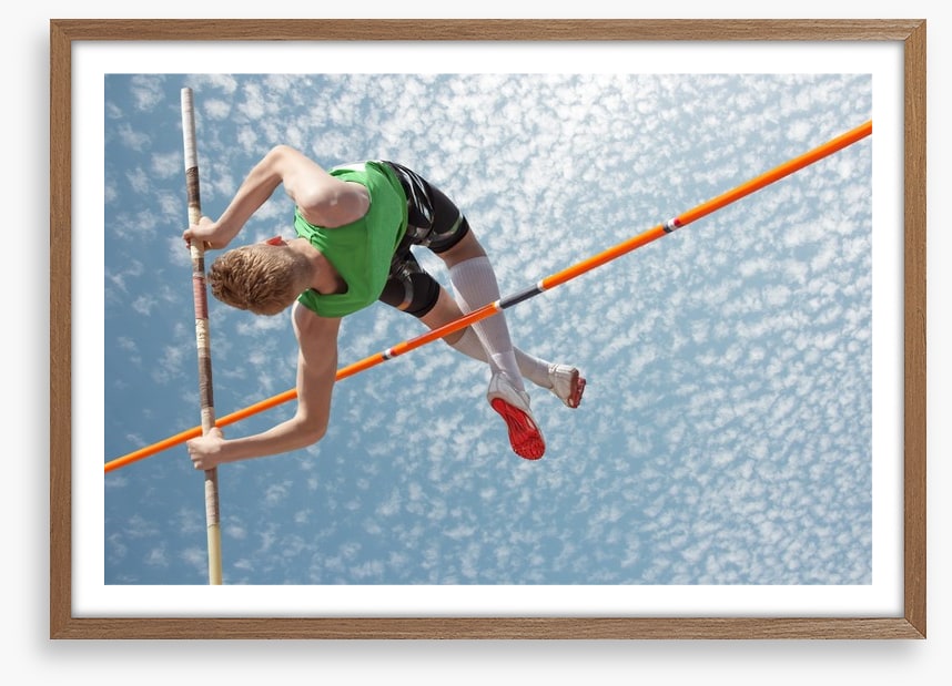 Pole vault sky