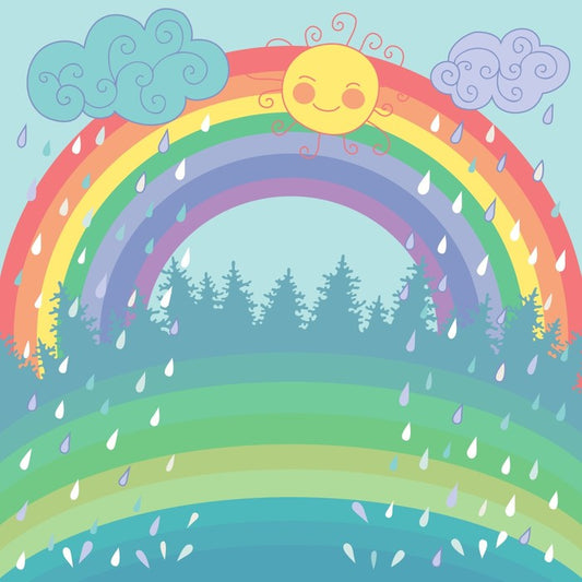 Rainbow and shine