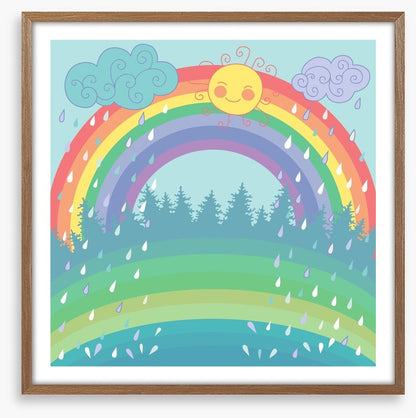 Rainbow and shine