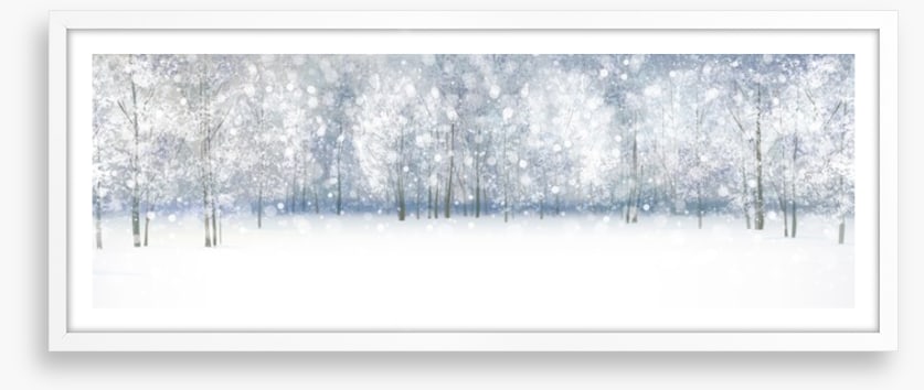 As soft as falling snow